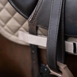 Imperial Riding Steigbügelriemen IRH Soft mit Nylonkern aus Leder Dunkelbraun 155cm – Bild 1 von 1