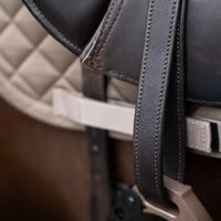 Produktbild von Imperial Riding Steigbügelriemen IRH Soft mit Nylonkern aus Leder Dunkelbraun 155cm
