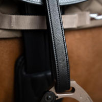 Produktbild von Imperial Riding Steigbügelriemen IRH Soft mit Nylonkern aus Leder Schwarz 135cm