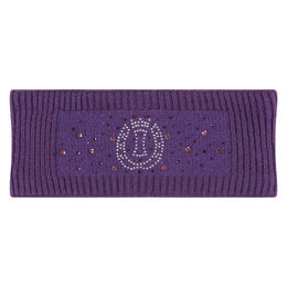 Produktbild von Imperial Riding Stirnband Twinkle Star Black Berry für Damen in Schwarz und Lila für den Winter