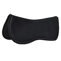 Imperial Riding Suede Half Pad Sattelunterlage für Pferde mit Fleece Schwarz Full – Bild 1 von 2