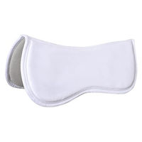 Produktbild von Imperial Riding Suede Sattelunterlage Half Pad aus Kunstleder mit Fleece in Weiß Full