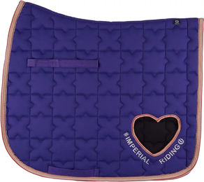 Imperial Riding Symbol Dressursattelunterlage für Pferde in Lila oder Blau – Bild 1 von 2