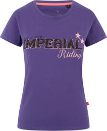 Produktbild von Imperial Riding T-Shirt Fancy2 für Damen in Lila Bunt Größe M