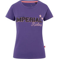 Produktbild von Imperial Riding T-Shirt Fancy2 für Damen in Lila Bunt Größe S