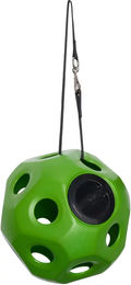 Imperial Riding Take It Easy Heuball Slow Feeder für Pferde mit Aufhängungssystem aus Kunststoff 42x42cm Grün – Bild 1 von 2