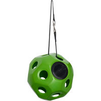 Produktbild von Imperial Riding Take It Easy Heuball Slow Feeder für Pferde mit Aufhängungssystem aus Kunststoff 42x42cm Grün