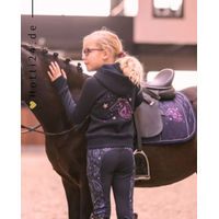 Produktbild von Imperial Riding Trainingsjacke für Kinder in Navy Blau aus Baumwolle für Herbst und Winter