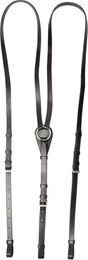 Imperial Riding Triangle Zügel IRH Core aus Leder für Pferde Schwarz Full – Bild 1 von 4