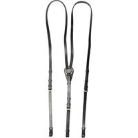 Produktbild von Imperial Riding Triangle Zügel IRH Core aus Leder für Pferde Schwarz Full