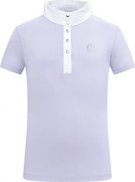 Imperial Riding Turnier-Poloshirt für Mädchen Basic in Blauregen Größe 140 EU – Bild 1 von 1