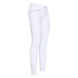Produktbild von Imperial Riding Turnier Reithose IRHEl Capone für Damen in Weiß mit FullGrip und wasserabweisender Eigenschaft