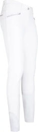 Imperial Riding Turnierreithose El Capone Full Grip für Damen in Weiß Größe 44 wasserabweisend – Bild 1 von 3