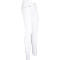 Produktbild von Imperial Riding Turnierreithose El Capone Full Grip für Damen in Weiß Größe 44 wasserabweisend