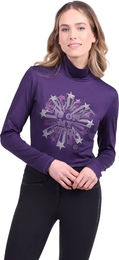 Produktbild von Imperial Riding Unterziehpullover für Damen On my mind Lila Größe M
