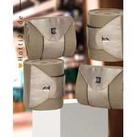 Produktbild von Imperial Riding Wickelbandagen IRHLovely Gamaschen aus Fleece 4er Set Cappuccino Beige