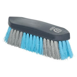 Imperial Riding Wurzelbürste IRH Dandybürste für Pferde mit harten Borsten Blau-Navy-Silber – Bild 1 von 2
