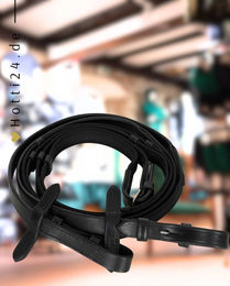 Produktbild von Imperial Riding Zügel IRH Anti Rutsch aus Leder in Schwarz