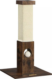 In And OutdoorMatch Kratzbaum Fatima für Katzen und Kitten, 73cm, Braun mit Sisal – Bild 1 von 2