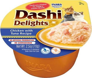 INABA Cat Dashi Delights Katzen-Leckerli Paste Huhn und Thunfisch 70 g - 6 x 70 g – Bild 1 von 11