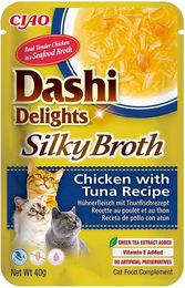 INABA Cat Dashi Delights Silky Broth Katzenleckerli Huhn und Thunfisch 40g - 40 g – Bild 1 von 2
