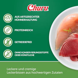 INABA Churu Bites Hundeleckerli Huhn und Thunfisch Getreidefrei 192 g – Bild 1 von 4