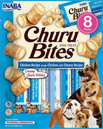 INABA Churu Bites Hundeleckerli Huhn und Thunfisch getreidefrei ohne Konservierungsstoffe 160 g - 8 x 12 g – Bild 1 von 13