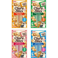Produktbild von Inaba Churu Bites Katzenleckerlis Huhn und Thunfisch getreidefrei 30 g - 3 x 10 g