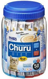 INABA Churu Diet Katzensnacks Huhn und Thunfisch zur Gewichtsreduktion 50 x 14 g - 50 x 14 g – Bild 1 von 5