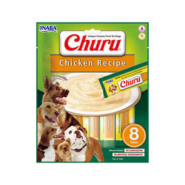INABA Churu Hundeleckerli Paste Huhn und Thunfisch mit Gemüse, getreidefrei und zuckerfrei, 160 g – Bild 1 von 6