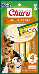 INABA Churu Hundeschleckpaste Huhn Getreidefrei Ohne Konservierungsstoffe 56 g - 4 x 14 g – Bild 1 von 12