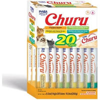 Produktbild von Inaba Churu Katzen Leckerli Huhn Creme Paste Getreidefrei 20 x 14 g - 20 x 14 g
