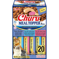 Produktbild von INABA Churu Katzen Leckerlies Paste Thunfisch und Huhn 20 x 14g für alle Altersstufen