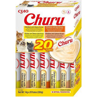 Produktbild von INABA Churu Katzen Leckerlis Variety Mix Huhn Rind Thunfisch getreidefrei 20 x 14 g - 20 x 14 g