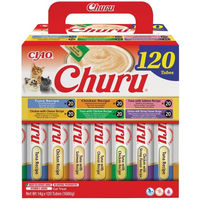 Produktbild von INABA Churu Katzenleckerlis Huhn und Thunfisch Getreidefrei 120 x 14g