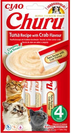 INABA Churu Katzenpaste Thunfisch und Huhn Leckerli 4x14g - 4 x 14 g – Bild 1 von 8