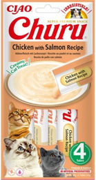 INABA Churu Katzensnacks Creme Huhn und Lachs 4x14g - 4 x 14 g – Bild 1 von 13