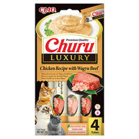 Produktbild von Inaba Churu Luxury Katzen-Schlecksnack Huhn und Wagyu-Rindfleisch 56 g