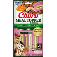Produktbild von Inaba Churu Meal Topper Hund Huhn und Lachs getreidefrei 4x14 g - 4 x 14 g