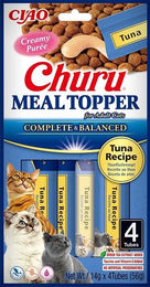 INABA Churu Meal Topper Katzen Cremige Paste Thunfisch und Huhn 56 g - 4 x 14 g – Bild 1 von 10