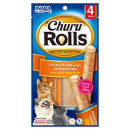 INABA Churu Rolls Huhn Katzen Leckerlies 40g - 4 x 10 g – Bild 1 von 9