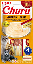 INABA Churu Senior Katzen Leckerli Huhn Creme 56g - 4 x 14 g – Bild 1 von 3