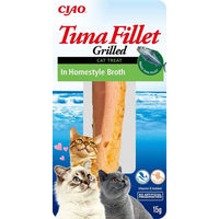 Produktbild von INABA Churu Thunfischfilet in hausgemachter Brühe 15g Katzenleckerli - 15 g