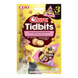 Produktbild von INABA Churu Tidbits Katzenleckerli mit Thunfisch und Huhn getreidefrei 36g
