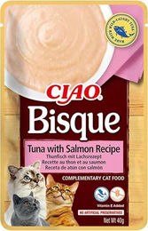 INABA Ciao Bisque Katzen-Nassfutter Thunfisch und Lachs Cremepaste 40 g - 12 x 40 g – Bild 1 von 13