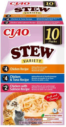 INABA Ciao Stew Katzen-Leckerlis Huhn und Thunfisch mit cremiger Sauce getreidefrei 10x40g – Bild 1 von 4