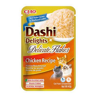 Produktbild von INABA Dashi Delights Delicate Flakes Katzen Leckerli Huhn und Thunfisch 40g - 40 g