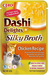 INABA Dashi Delights Silky Broth Katzen Leckerli Huhn und Fisch 40g - 40 g – Bild 1 von 13