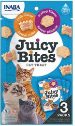 INABA Juicy Bites Katzen Leckerli Huhn und Thunfisch getreidefrei 33,9g - 3 x 11 g – Bild 1 von 9