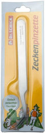 Inkosmia Zeckenpinzette aus Edelstahl mit gebogener Spitze 12 cm – Bild 1 von 1